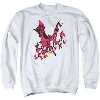 Batman Broken City Adult Crewneck Sweatshirt