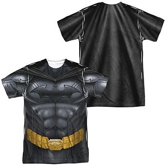 Batman Athletic Uniform Short Sleeve Adult Poly Crew T-shirt