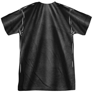 Batman Athletic Uniform Short Sleeve Adult Poly Crew T-shirt