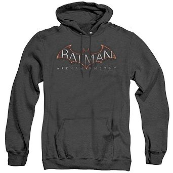 Batman Arkham Knight Logo Adult Heather Hoodie