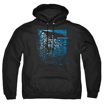 Batman Bat Among Bats Adult Pull Over Hoodie