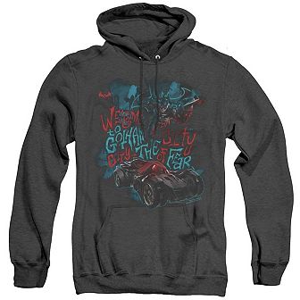 Batman Arkham Knight City Of Fear Adult Heather Hoodie