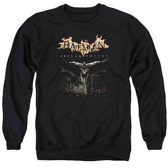 Batman Arkham Knight City Watch Adult Crewneck Sweatshirt