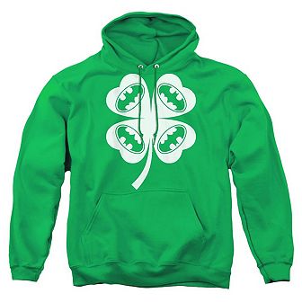 Batman Bat Clover Adult Pull Over Hoodie