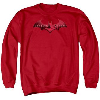 Batman Arkham City In The City Adult Crewneck Sweatshirt