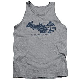 Batman 75 Year Collage Adult Tank Top
