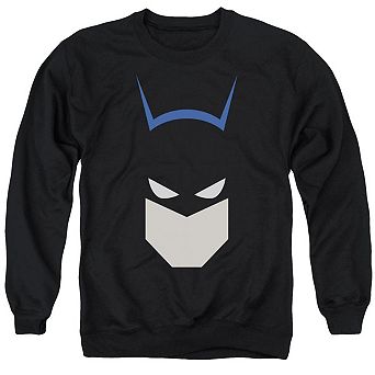 Batman Bat Head Adult Crewneck Sweatshirt