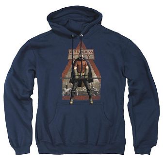 Batman Arkham City Arkham Robin Adult Pull Over Hoodie