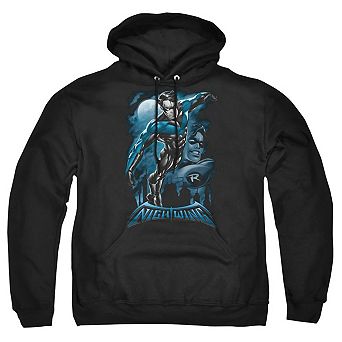 Batman All Grown Up Adult Pull Over Hoodie