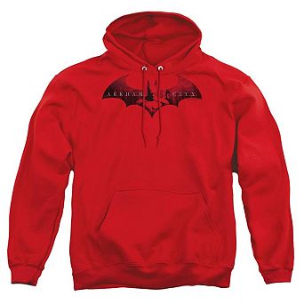 Batman Arkham City In The City Adult Pull Over Hoodie