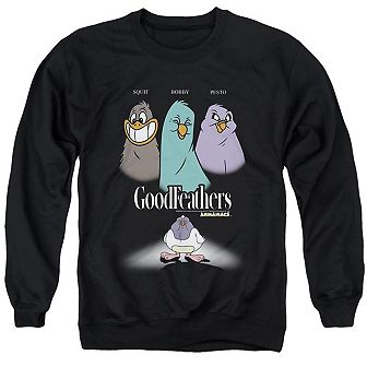 Animaniacs Goodfeathers Adult Crewneck Sweatshirt