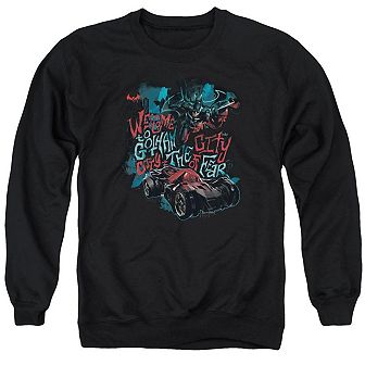 Batman Arkham Knight City Of Fear Adult Crewneck Sweatshirt