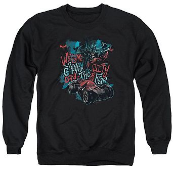 Batman Arkham Knight City Of Fear Adult Crewneck Sweatshirt
