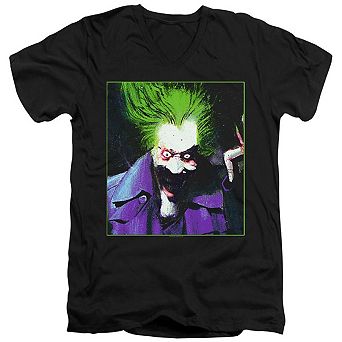Batman Arkham Asylum Joker Short Sleeve T-shirt