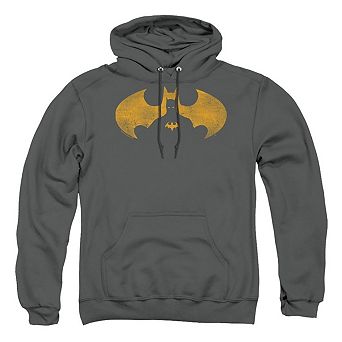 Batman Bat Symbol Knockout Adult Pull Over Hoodie