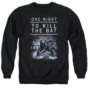 Batman Arkham Origins One Night Adult Crewneck Sweatshirt