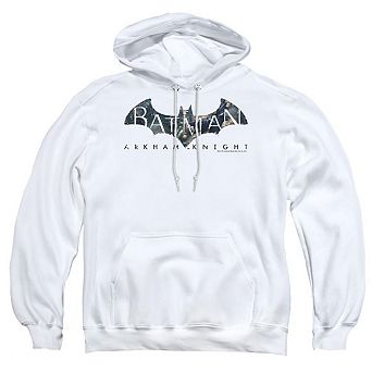 Batman Arkham Knight Descending Logo Adult Pull Over Hoodie