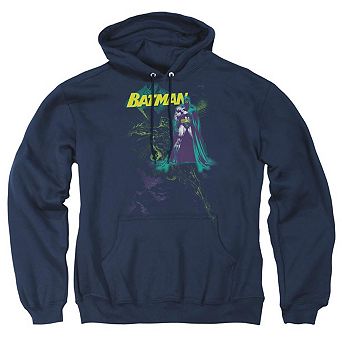 Batman Bat Spray Adult Pull Over Hoodie