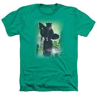 Batman Catwoman 63 Cover Adult Heather T-shirt