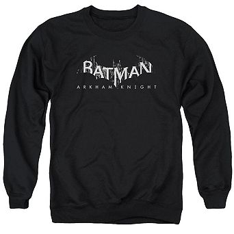 Batman Arkham Knight Ak Splinter Logo Adult Crewneck Sweatshirt