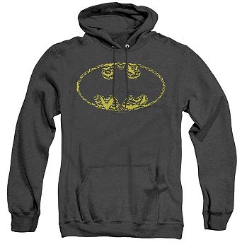 Batman Bats On Bats Adult Heather Hoodie