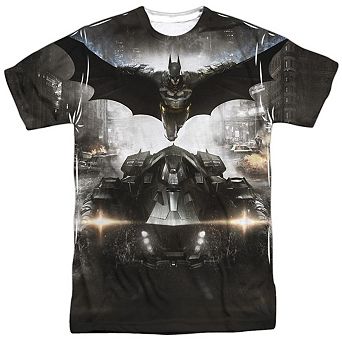 Batman Arkham Knight Poster Short Sleeve Adult Poly Crew T-shirt