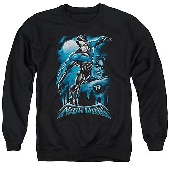 Batman All Grown Up Adult Crewneck Sweatshirt
