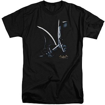Batman Arkham Asylum Arkham Batman Short Sleeve Adult Tall T-shirt