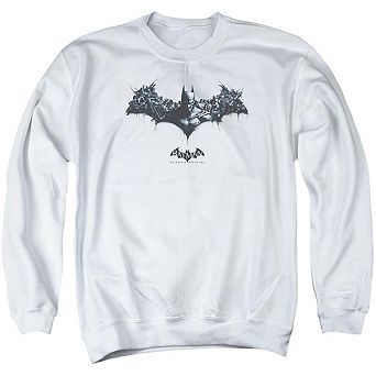 Batman Arkham Origins Bat Of Enemies Adult Crewneck Sweatshirt