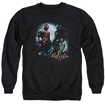 Batman Arkham Knight Face Off Adult Crewneck Sweatshirt