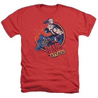 Batman Bane Attack! Adult Heather T-shirt