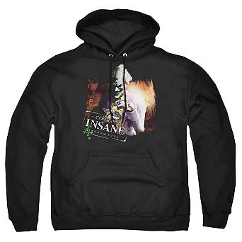 Batman Arkham City Certified Insane Adult Pull Over Hoodie