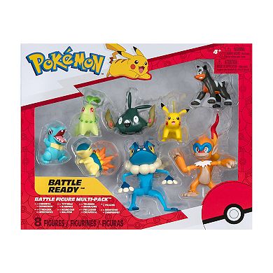 Nintendo Pokémon 8-pk. Battle Figures