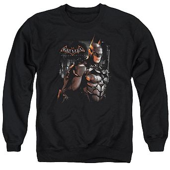 Batman Arkham Knight Dark Knight Adult Crewneck Sweatshirt