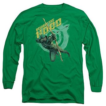 Arrow Beware Long Sleeve Adult T-shirt