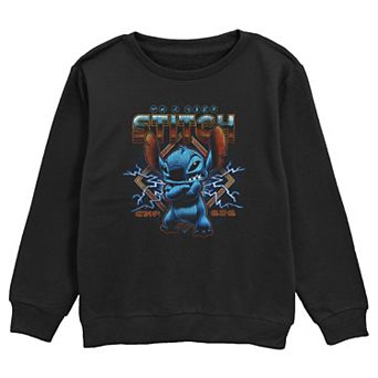 Boys Lilo & Stitch Rock Poster Stitch Graphic Fleece