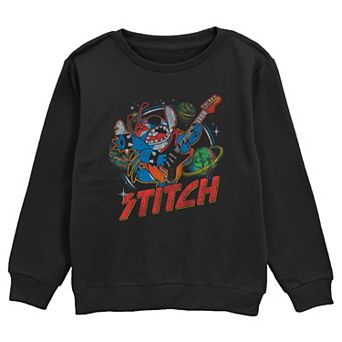 Boys Lilo & Stitch Rock Stitch Graphic Fleece