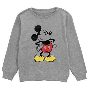 Boys Mickey Mouse Vintage Style Graphic Fleece