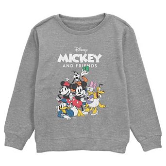 Boys Mickey Mouse And Friends Vintage Style Graphic Fleece