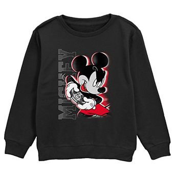Boys Mickey Mouse Serious Gamer Graphic Fleece