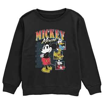 Boys Mickey Mouse Cheeky Look Graphic Fleece