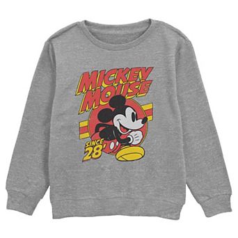 Boys Mickey Mouse Retro Adventures Since 1928 Graphic Fleece