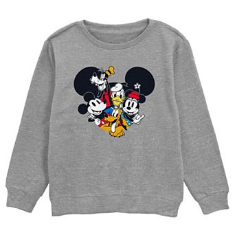 Boys Mickey Mouse And Friends Grouped Together Graphic Fleece