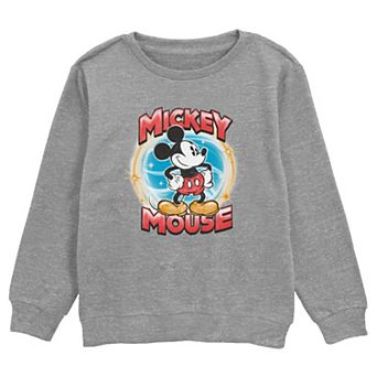 Boys Mickey Mouse Airbrushed Design Graphic Fleece