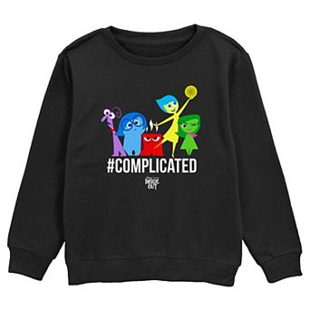 Boys Inside Out #Complicated Graphic Fleece