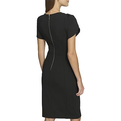 Women's Andrew Marc Marc New York Tulip Sleeve Sheath Dress