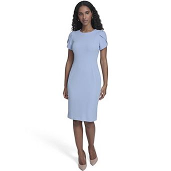 Women's Andrew Marc New York Tulip Sleeve Sheath Dress