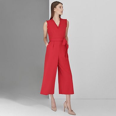 Women's Andrew Marc Ruffle Jumpsuit