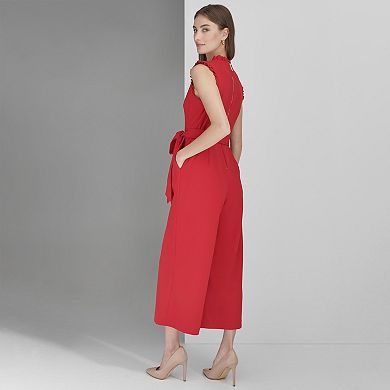 Women's Andrew Marc Ruffle Jumpsuit