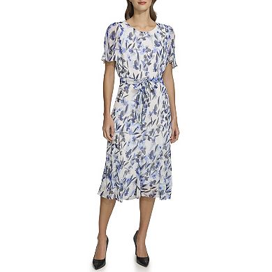 Women's Harper Rose Short Sleeve Godet Midi Dress